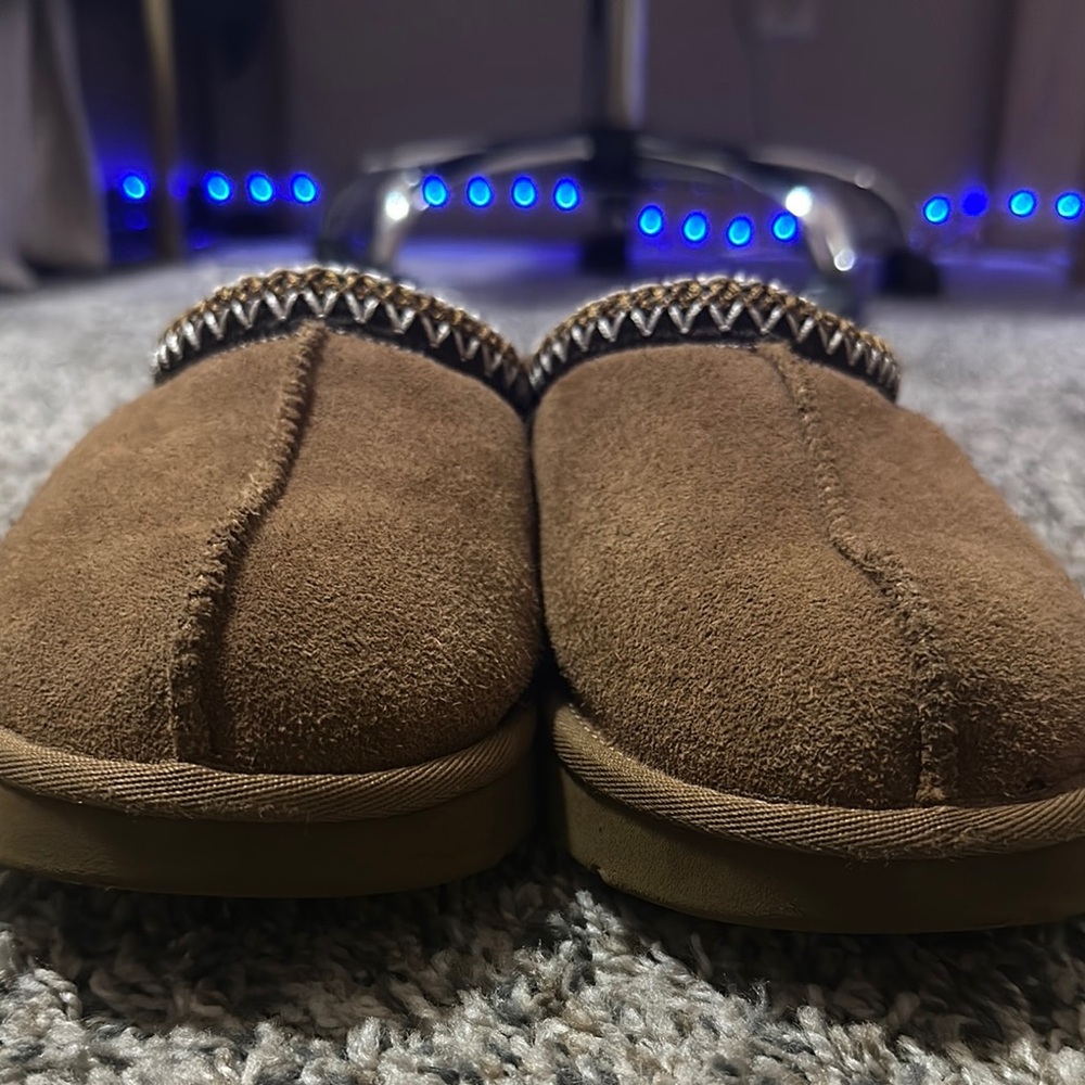 UGG Brown Suede Slippers - Picture 4 of 4